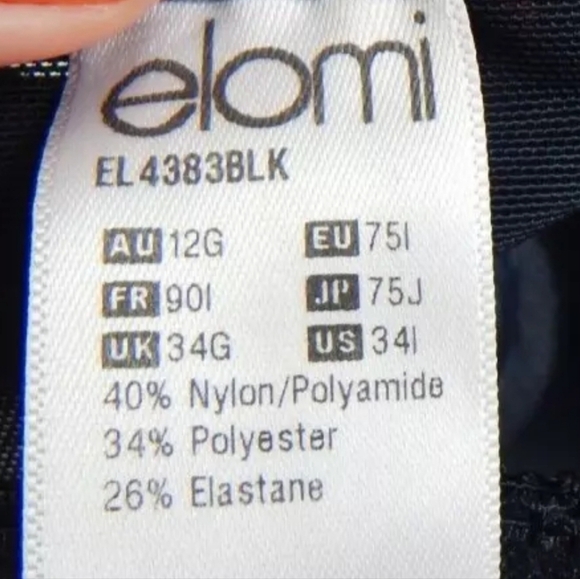 Elomi Charley Bandless Spacer Bra - Picture 4 of 4